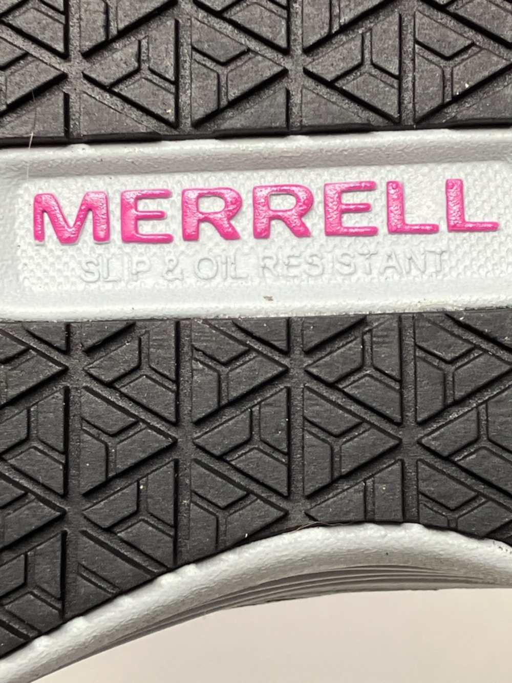 Merrell Work Moab Flight CF Women's 7.5 Safety Toe Shoes Black Fuchsia J005174 - Picture 8 of 16